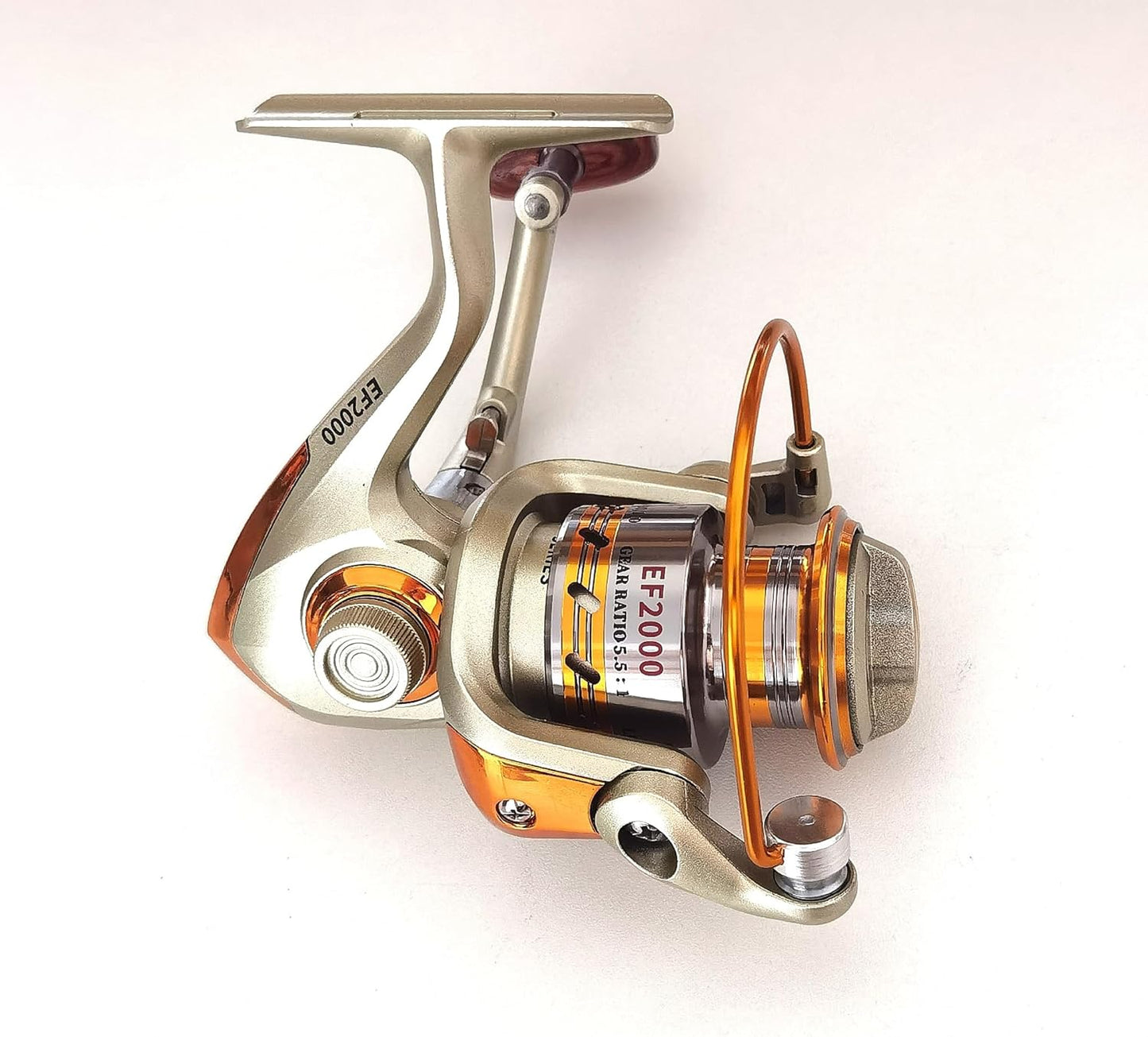 Toubibibi Fishing Spinning Reel 12 BB Whole Metal Line Cup, Affordable Smooth Reel with Graphite Body