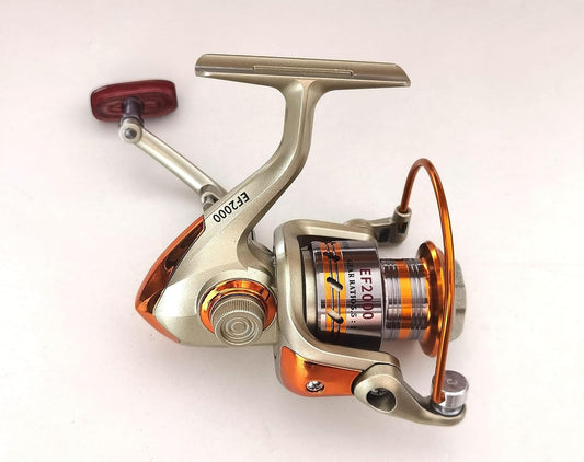 Toubibibi Fishing Spinning Reel 12 BB Whole Metal Line Cup, Affordable Smooth Reel with Graphite Body