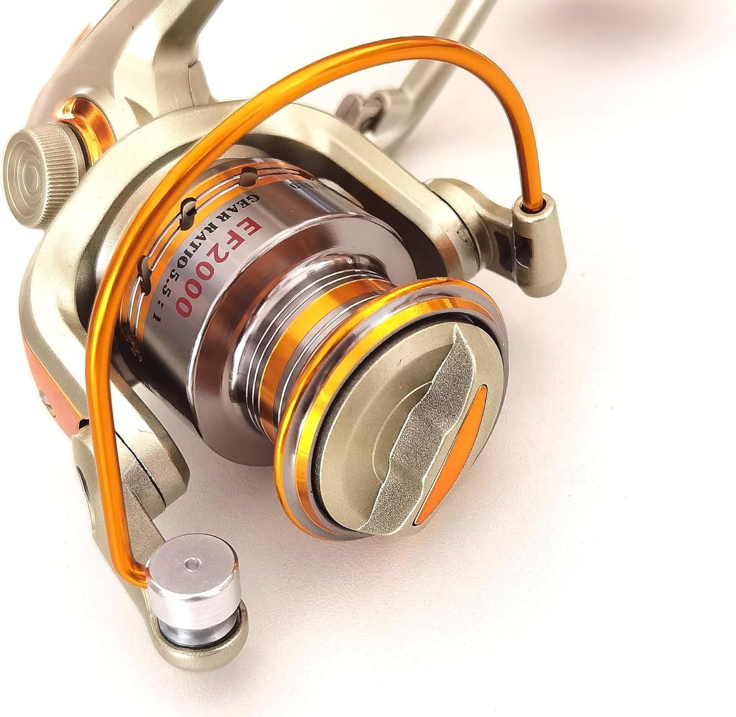 Toubibibi Fishing Spinning Reel 12 BB Whole Metal Line Cup, Affordable Smooth Reel with Graphite Body