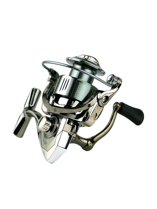 Gap-Free Spinning Reel for Lure Fishing