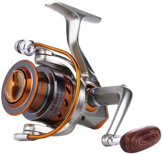 Toubibibi Fishing Spinning Reel 12 BB Whole Metal Line Cup, Smooth Reel with Graphite Body