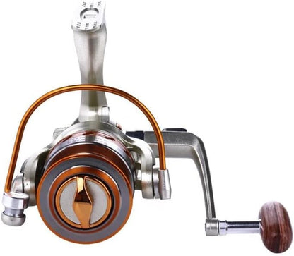 Toubibibi Fishing Spinning Reel 12 BB Whole Metal Line Cup, Smooth Reel with Graphite Body