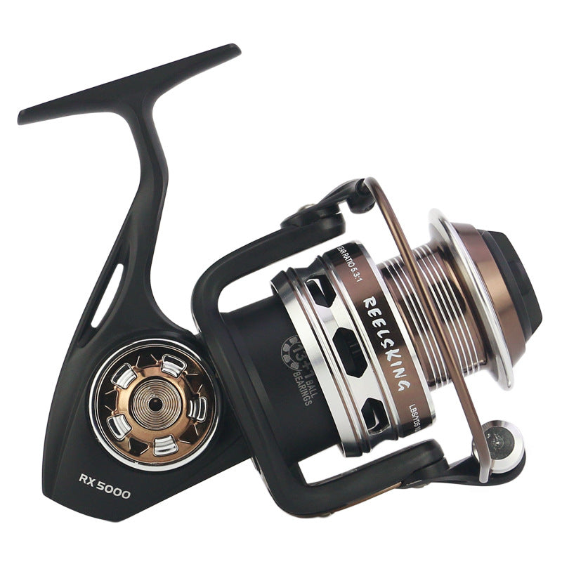 All-Metal Fishing Reel，Saltwater-Resistant
