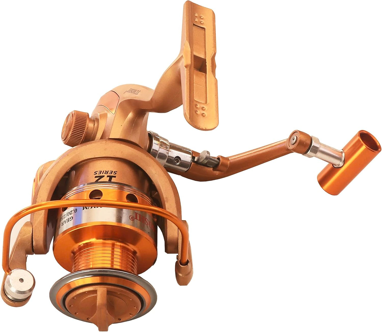 Toubibibi Fishing Spinning Reel 10 BB Gear Ratio 5.5:1 Golden Fishing Reel