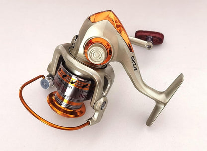 Toubibibi Fishing Spinning Reel 12 BB Whole Metal Line Cup, Affordable Smooth Reel with Graphite Body